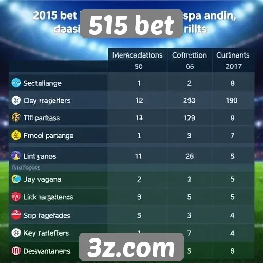 Comparativo entre 515 bet e concorrentes do setor