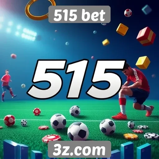 Variedade de jogos disponíveis no 515 bet atrai jogadores